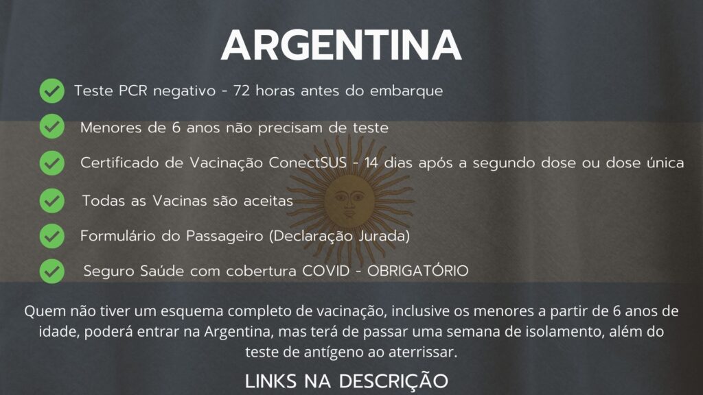 exigencias para viajar para argentina na pandemia 1024x576 - Declaração Jurada Argentina