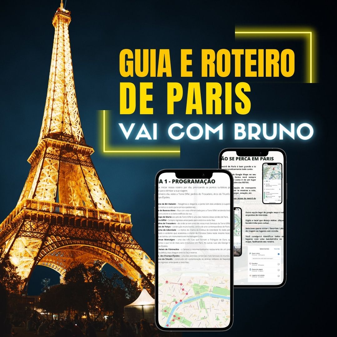 GUIA PARIS - Guia e Roteiro de Paris